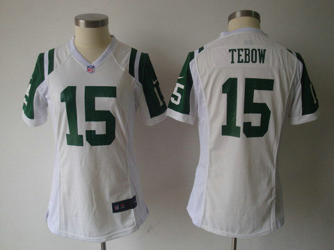 Women New York Jets 15 Tim Tebow White Nike Game NFL Nike Nike Nike Jerseyss